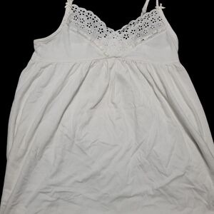 Victoria's Secret White Cami Nightgown Vintage